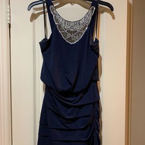 Navy Cocktail Dress